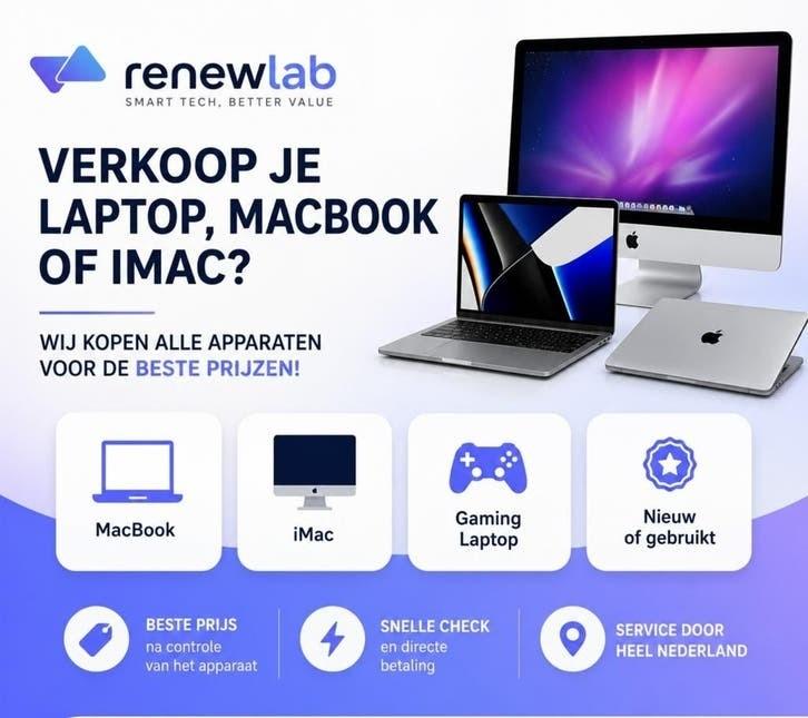 Jouw gebruikte tech is geld waard, Ophalen of Verzenden