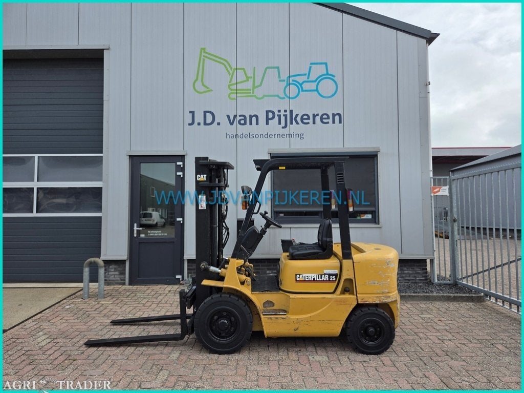 Caterpillar DP25K diesel triplex4.8m+freelift+sideshift, Zakelijke goederen, Machines en Bouw | Heftrucks en Intern transport