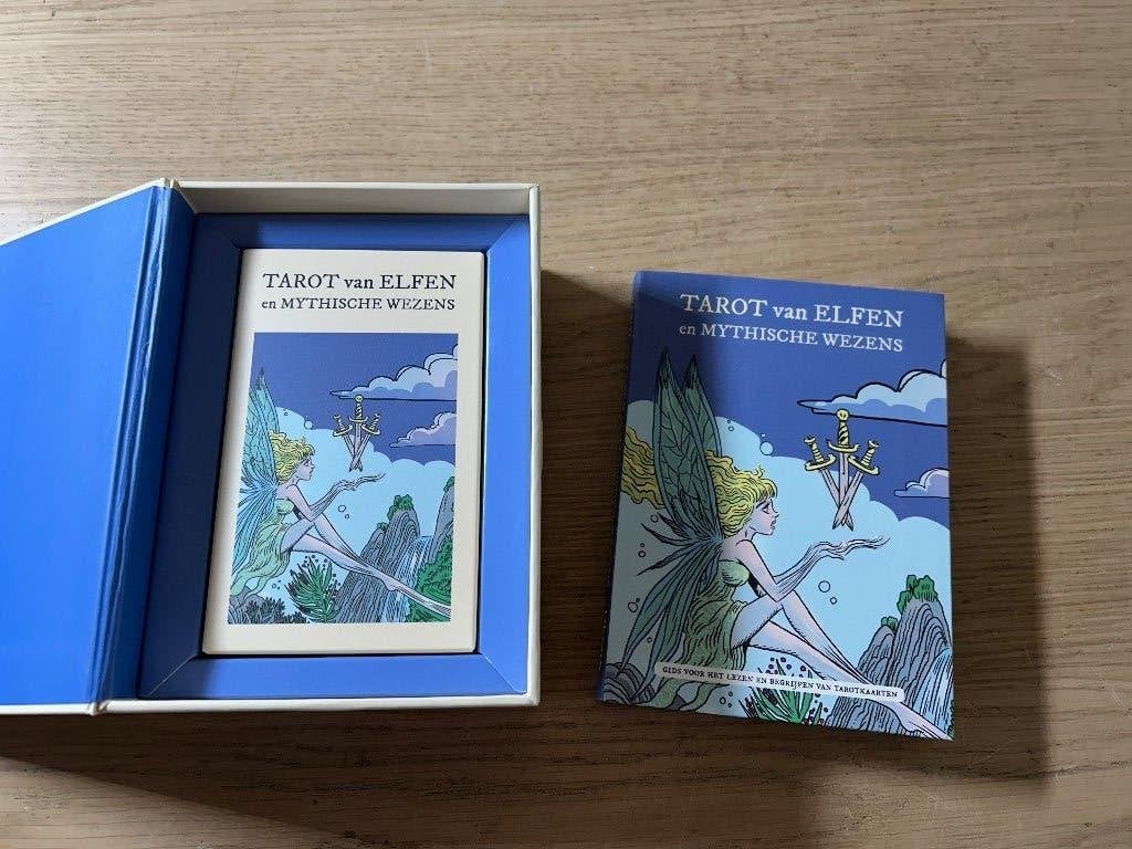 Tarot van Elfen en Mythische Wezens, Boeken, Ophalen of Verzenden, Zo goed als nieuw, Tarot of Kaarten leggen, Overige typen