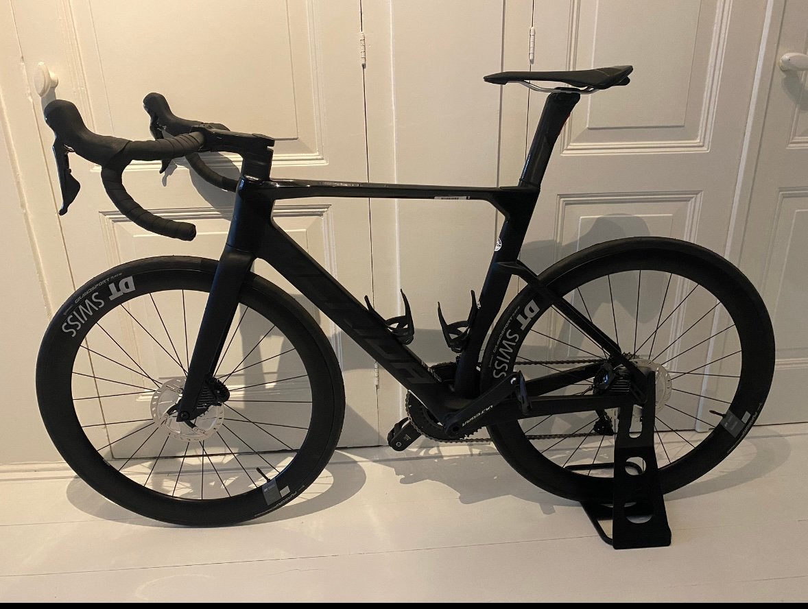 Merida Reacto 6000 carbon Ultegra DT Swiss arc 1400 carbon, Zo goed als nieuw, Meer dan 20 versnellingen, Schijfrem, 53 tot 57 cm