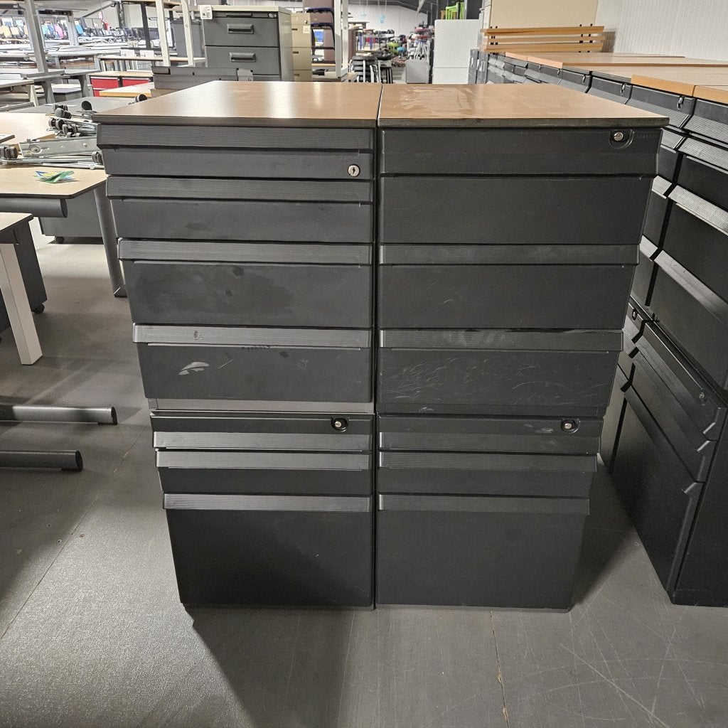 Ahrend 4-delig ladeblok met 13 lades - 104x85x77 cm, Huis en Inrichting, Niet ingevuld, Gebruikt, Niet ingevuld, Niet ingevuld
