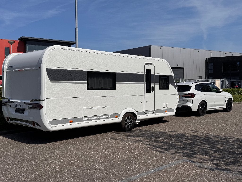 Hobby 560 WFU Prestige 2026, Caravans en Kamperen, Vast bed, Rondzit, Hobby, Particulier