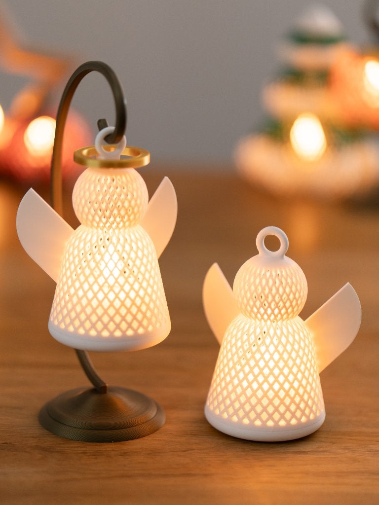 3D Geprint Engel Lichtje | Kerstdecoratie | LED Engel, Diversen, Verzenden, Nieuw