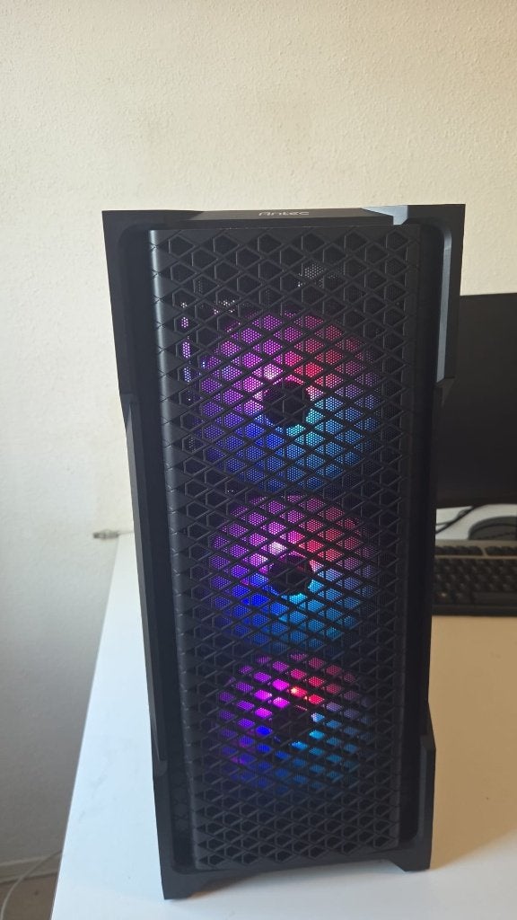 Ryzen 7 RGB gaming pc, Ophalen, Zelf gebouwde pc, Zo goed als nieuw, AMD Ryzen 7
