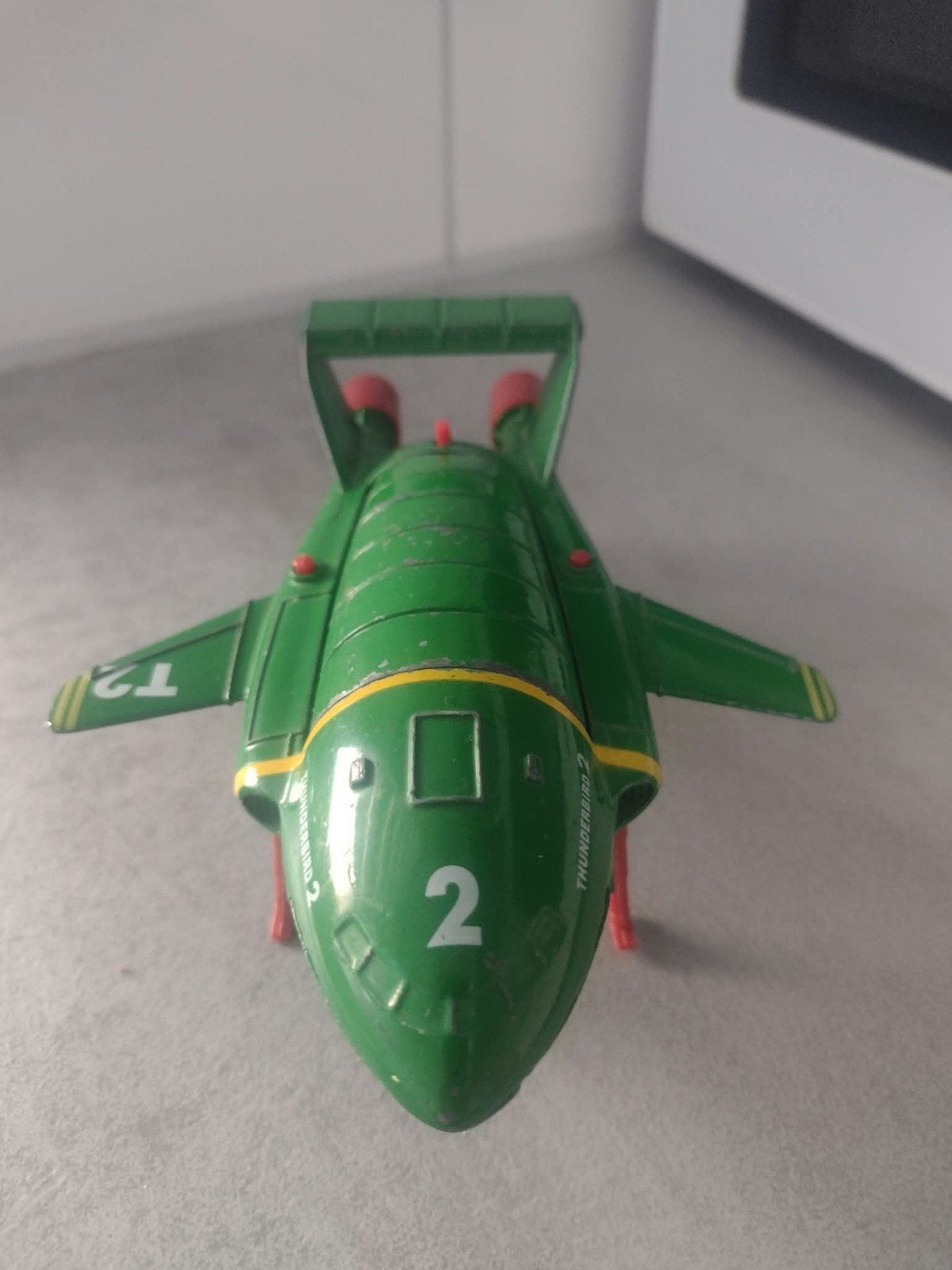 Thunderbird 2 speelgoedvliegtuig - Vintage Matchbox, Ophalen, Gebruikt