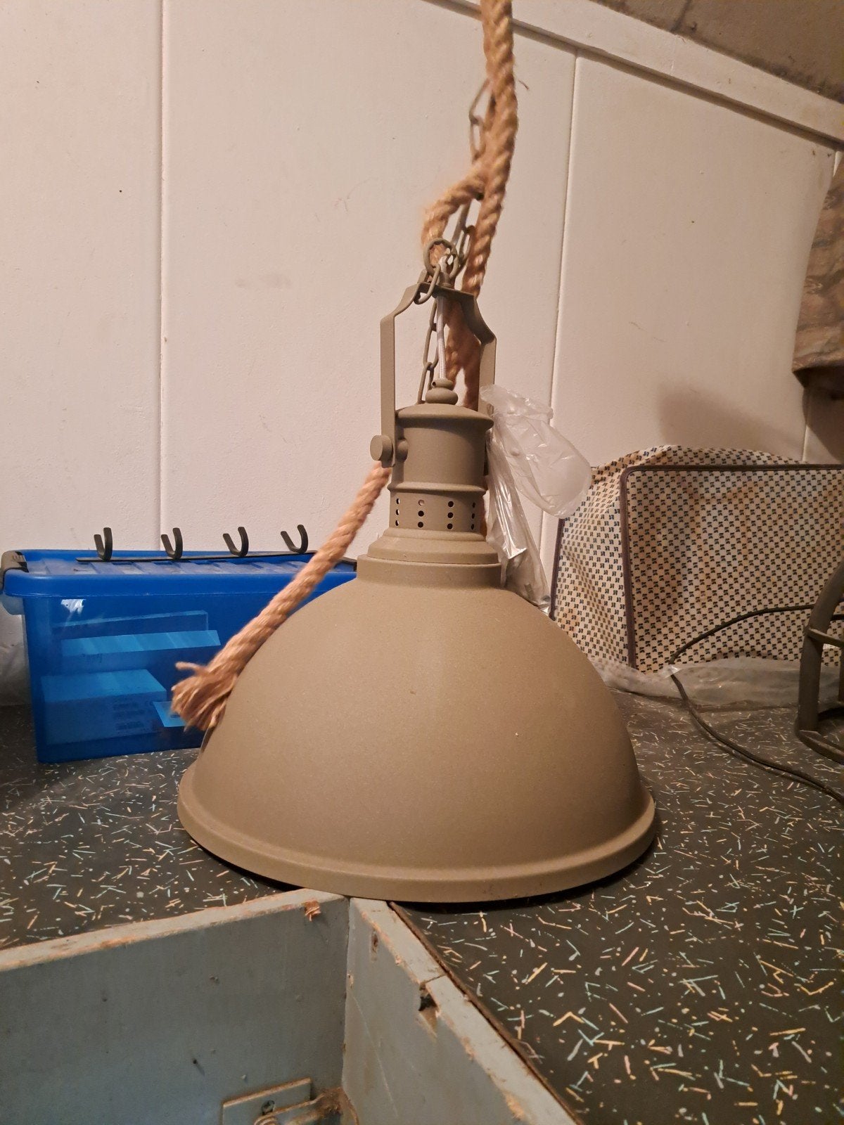 industriele lamp te koop!, Ophalen