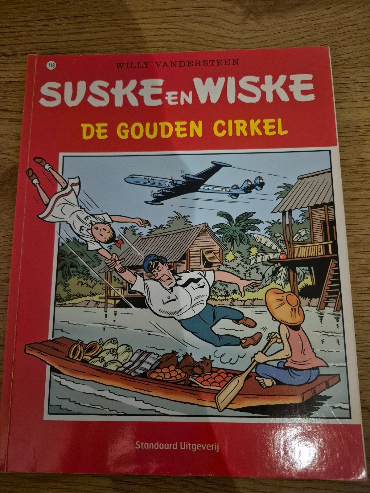 Suske en Wiske - De Gouden Cirkel (nr. 118), Boeken, Stripboeken, Eén stripboek, Ophalen of Verzenden, Zo goed als nieuw, Willy Vandersteen