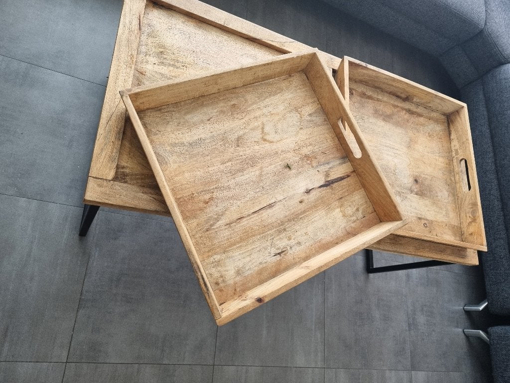 salontafel, Ophalen, Gebruikt, 100 tot 150 cm, Industrieeel