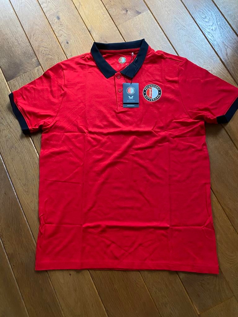 FEYENOORD polo nieuw maat L., Maat L, Ophalen of Verzenden, Nieuw, Clubaccessoires