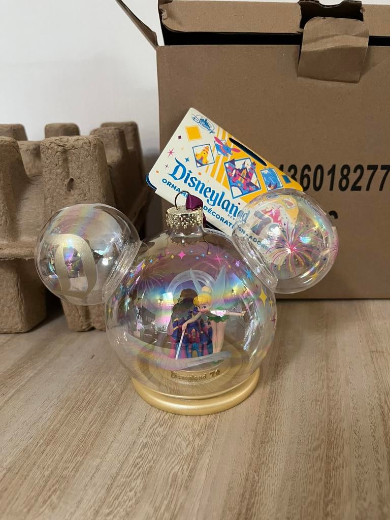 Disney DL70 Tinkerbell Disneyland sketchbook ornament, Verzamelen, Disney, Ophalen of Verzenden, Overige figuren, Nieuw, Beeldje of Figuurtje