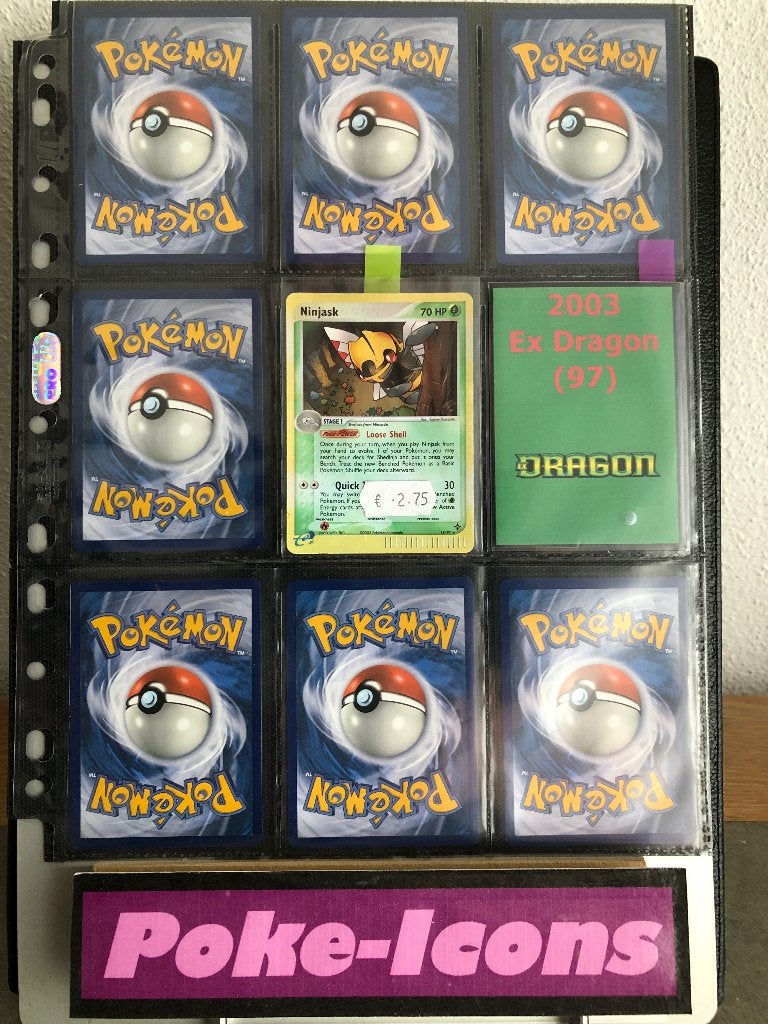 2003-2006 Ex-Series (Non-Holo's,Holo & Reverse]) Vintage, Ophalen of Verzenden, Zo goed als nieuw, Meerdere kaarten, Foil