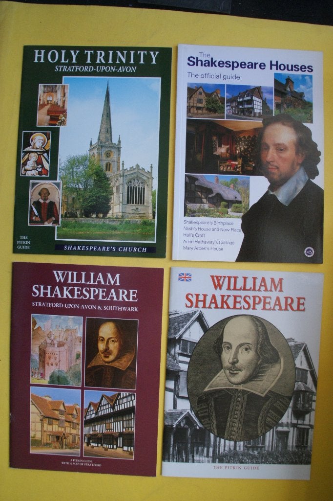 Shakespeare gidsen Stratford-upon-Avon - 4 stuks, Ophalen of Verzenden, Nieuw, Diverse auteurs, Europa overig