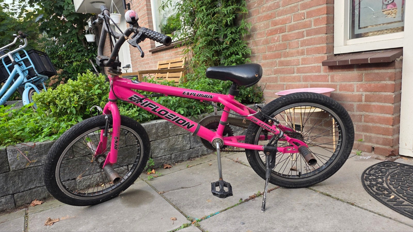 Roze BMX fiets - 18 inch, Fietsen en Brommers, Ophalen, Gebruikt, Staal, 16 tot 20 inch