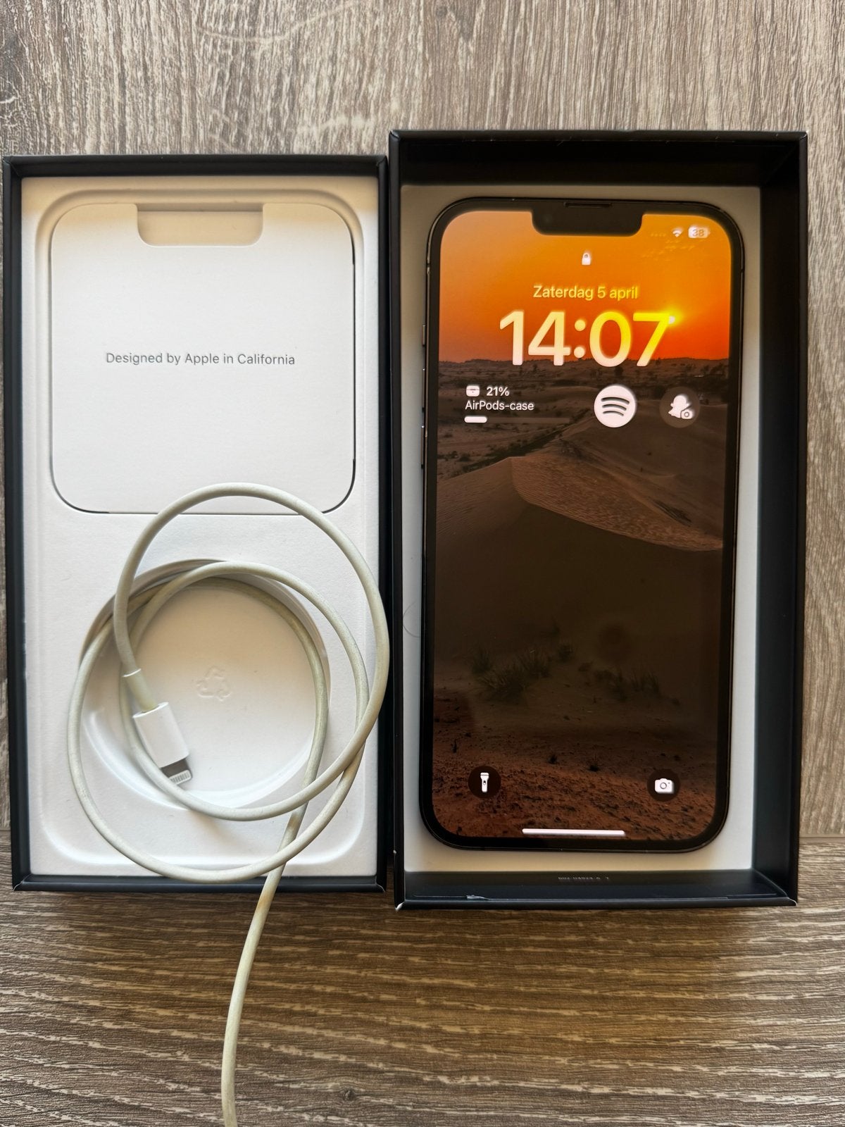 iPhone 13 Pro Max 256GB Graffiet Grijs, Telecommunicatie, 256 GB, Gebruikt, Ophalen of Verzenden, IPhone 13 Pro Max
