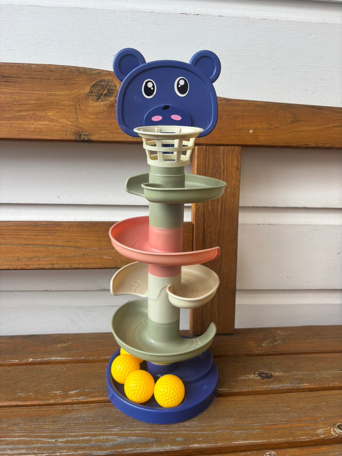 Bambinoboost glij- en stapelspeelset | Montessori speelgoed, Ophalen of Verzenden