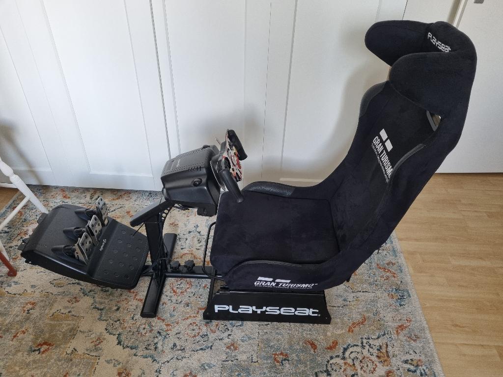Logitech G29 met Gran Turismo Playseat, Spelcomputers en Games, Spelcomputers | Sony PlayStation Consoles | Accessoires, Zo goed als nieuw