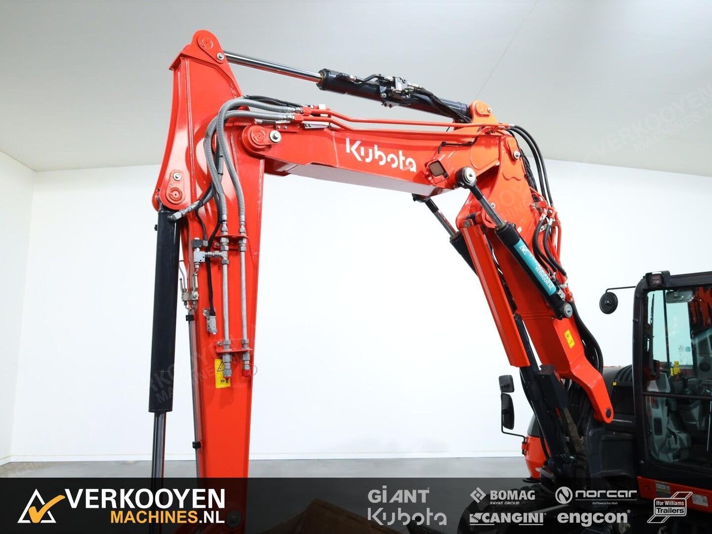 2025 Kubota KX085-5 2PC VV1490, Graafmachine