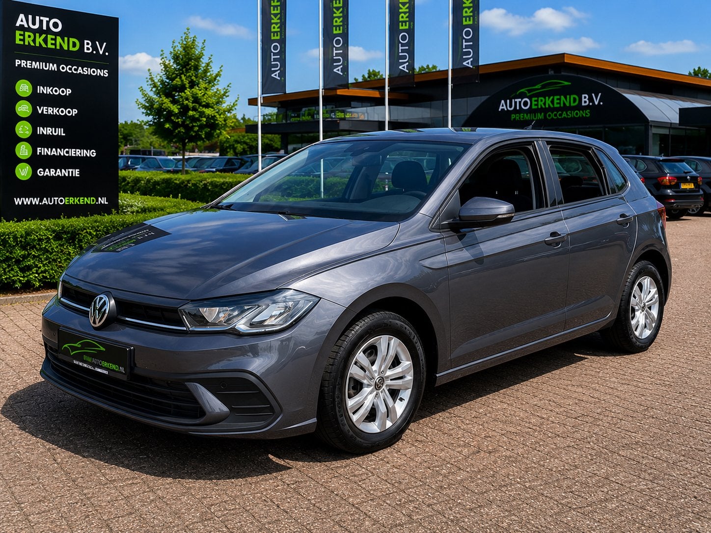 Volkswagen Polo 1.0 TSI Life Business (bj 2021), Voorwielaandrijving, Handgeschakeld, 19 km/l, 3 cilinders