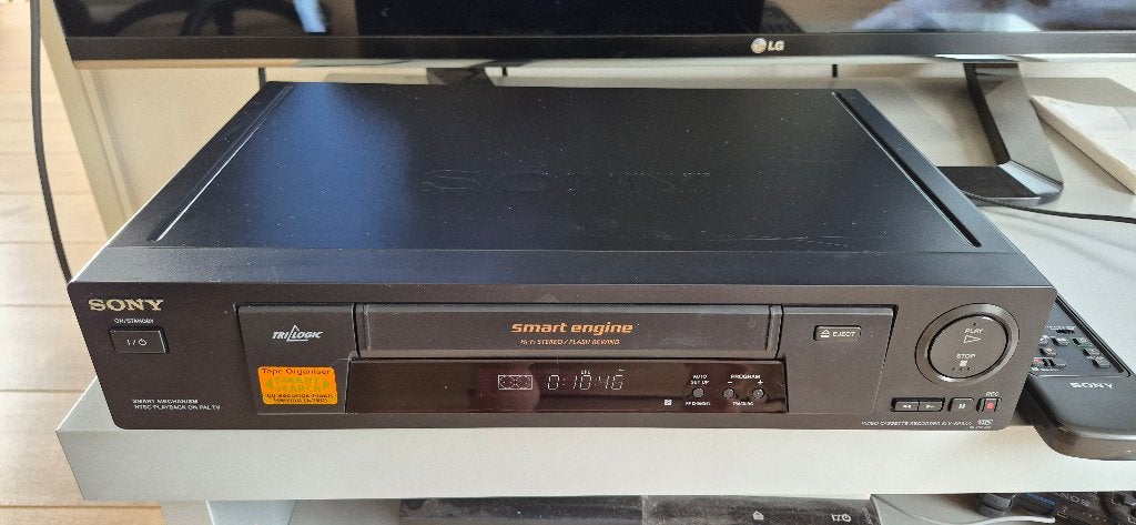 Sony videorecorder SLV-SE600A VHS stereo zwart, Ophalen, Gebruikt, VHS-speler of -recorder