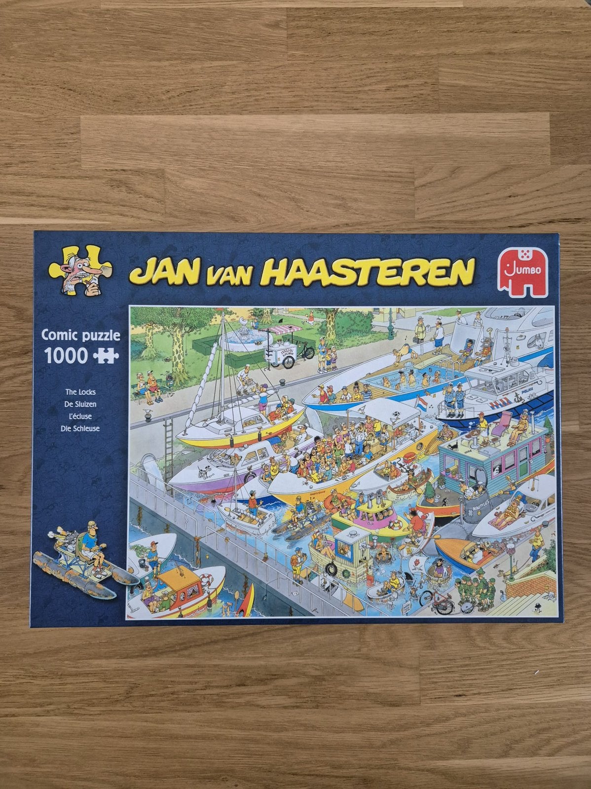Jan van Haasteren puzzel - 1000 stukjes, Ophalen of Verzenden, 500 t/m 1500 stukjes, Zo goed als nieuw, Legpuzzel