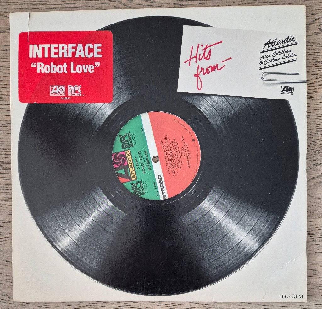 Interface – Robot Love 12", Cd's en Dvd's, Ophalen of Verzenden, 12 inch