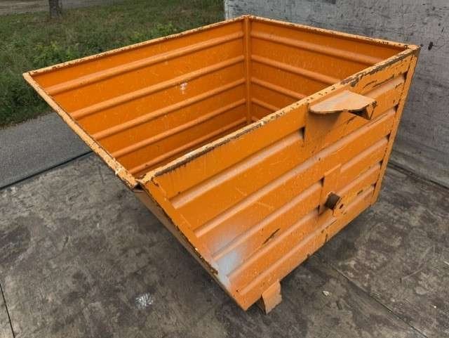 Kiepbak Kruizinga container standaard oranje staal, Niet ingevuld, Niet ingevuld, Niet ingevuld