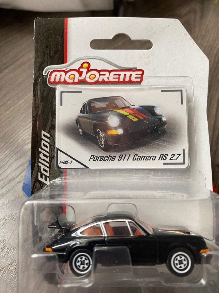 Majorette Porsche 911 Carrera RS 2.7, Ophalen of Verzenden, Nieuw, Auto