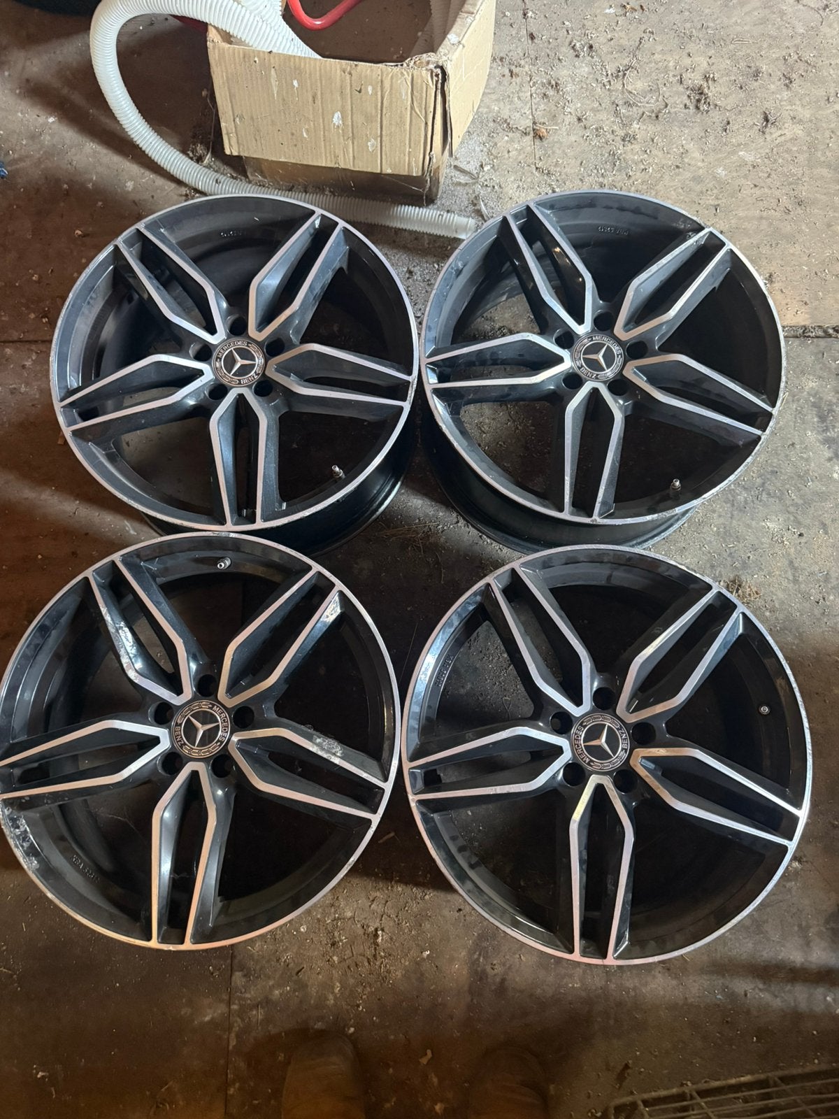 Velgen mercedes v klasse/vito 19 inch 5x112, Velg(en), 235 mm, Zomerbanden, Ophalen