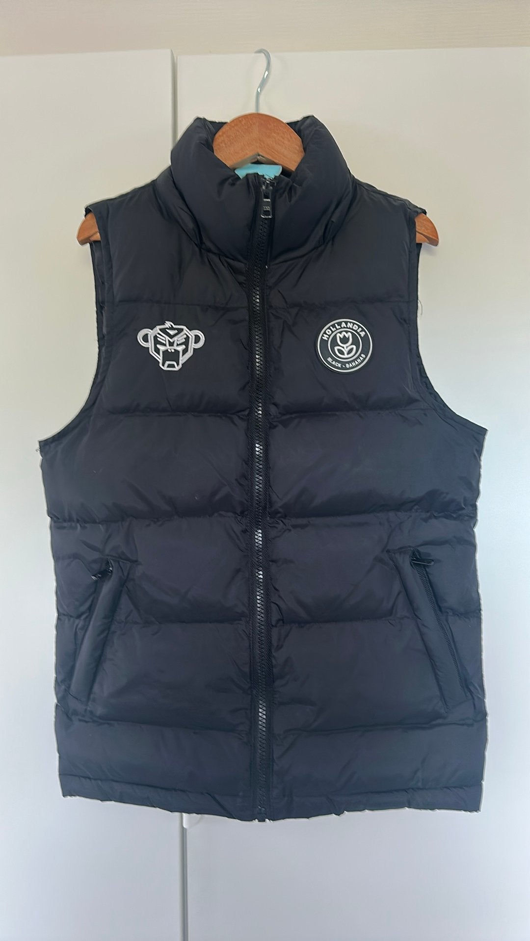 Black Bananas bodywarmer maat 140, Ophalen of Verzenden, Zo goed als nieuw, Jongen, Jas