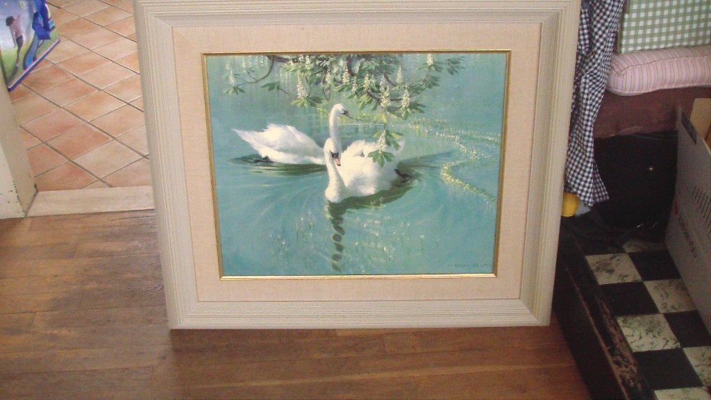 Vernon Ward HARMONY OF SPRING GICLEE!!, Doek, Overige technieken, Bijzondere lijst, Dieren