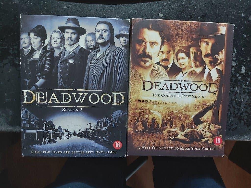 deadwood  1   en 3, Nederlands, Vanaf 9 jaar, Ophalen of Verzenden, Seizoen 1