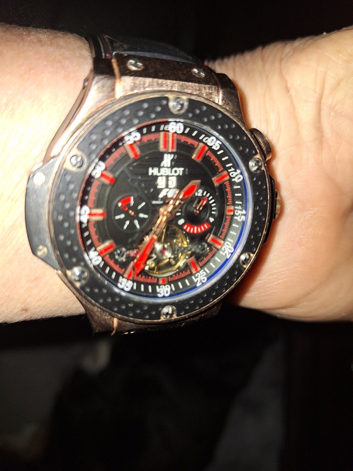 Hublot Polshorloge - Limited Edition, Sieraden, Tassen en Uiterlijk, Overige merken, Overige materialen, Polshorloge, Ophalen of Verzenden