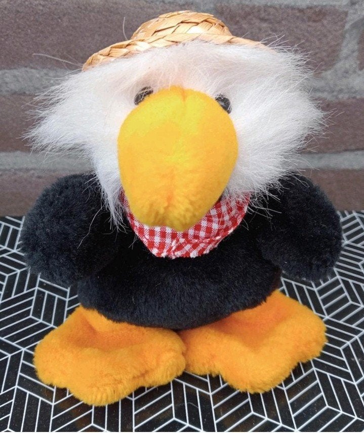Nici adelaar knuffel 20cm vintage, Ophalen