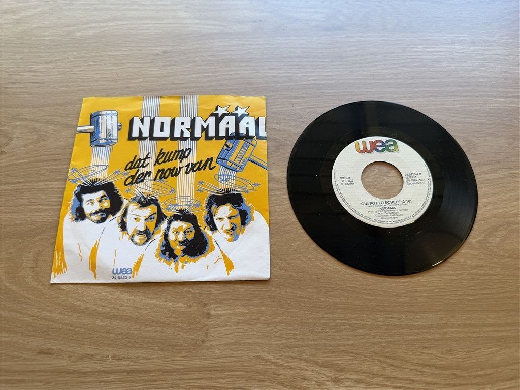 Normaal - Dat kump der now van, Cd's en Dvd's, Vinyl Singles, Ophalen of Verzenden, Zo goed als nieuw, Nederlandstalig