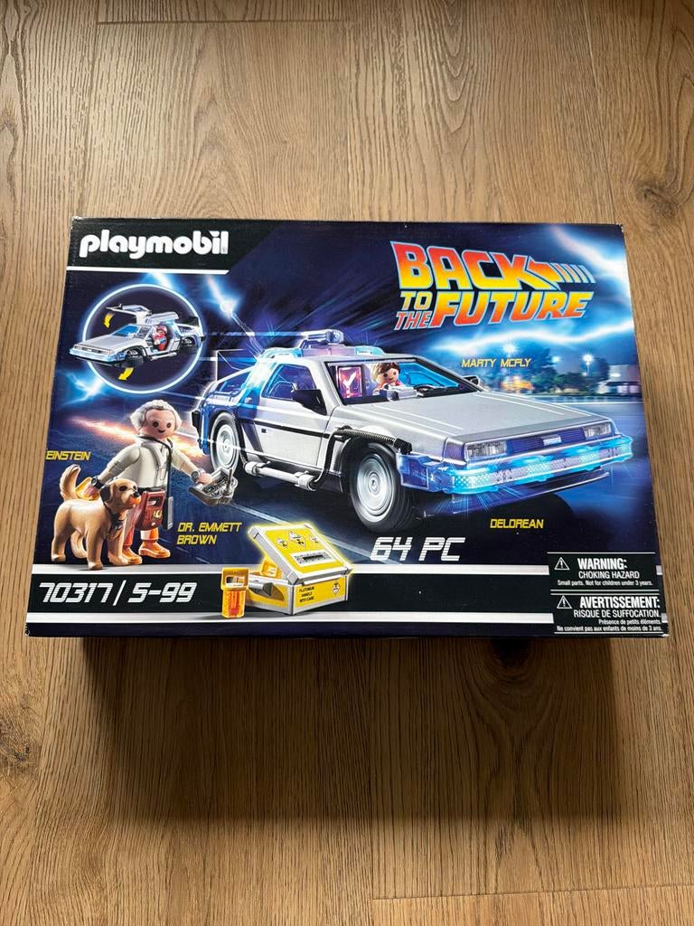 Playmobil Back to the Future DeLorean 70317, Ophalen, Nieuw, Jongen of Meisje