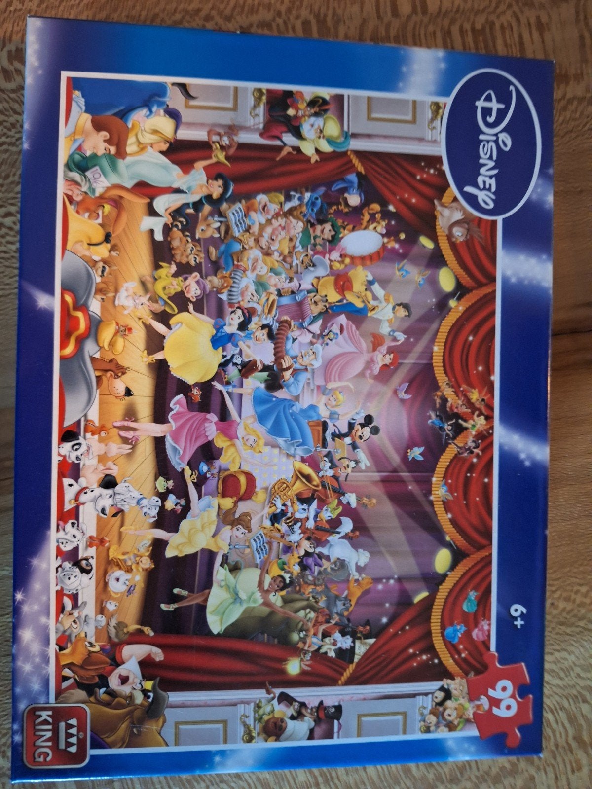 Disney puzzel 99 stukjes - Alle Disney figuren, Ophalen, Meer dan 50 stukjes, Gebruikt, 6 jaar of ouder