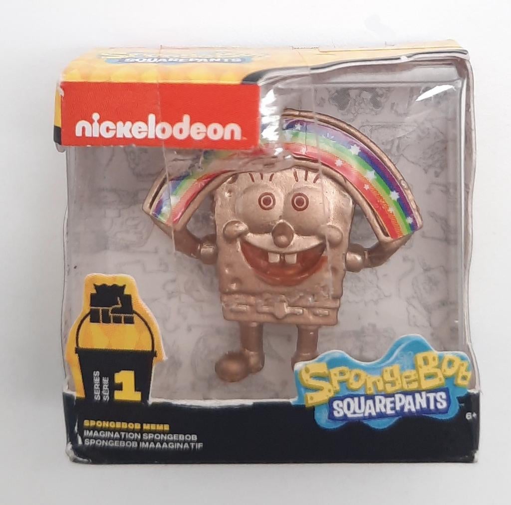 Zuru Mini Brands Toy Series 1 Gold Spongebob Squarepants, Ophalen of Verzenden, Overige figuren, Nieuw, Beeldje of Figuurtje