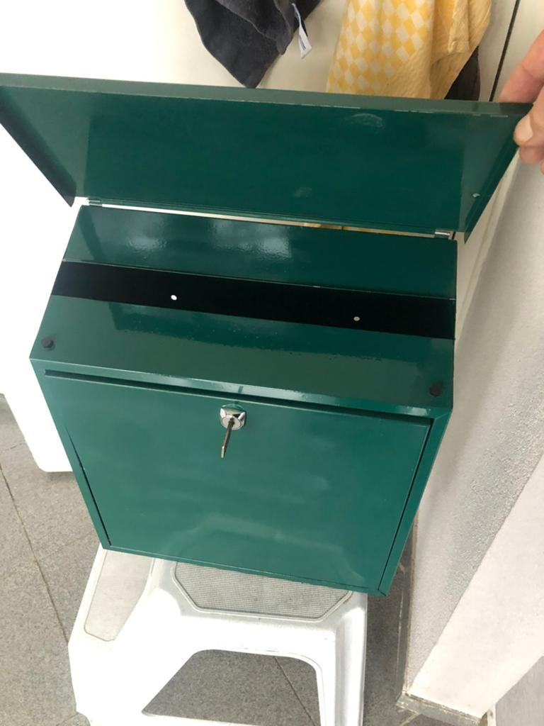Te koop:goede neten Brievenbus Donker, Tuin en Terras, Brievenbussen, Ophalen of Verzenden, Zo goed als nieuw