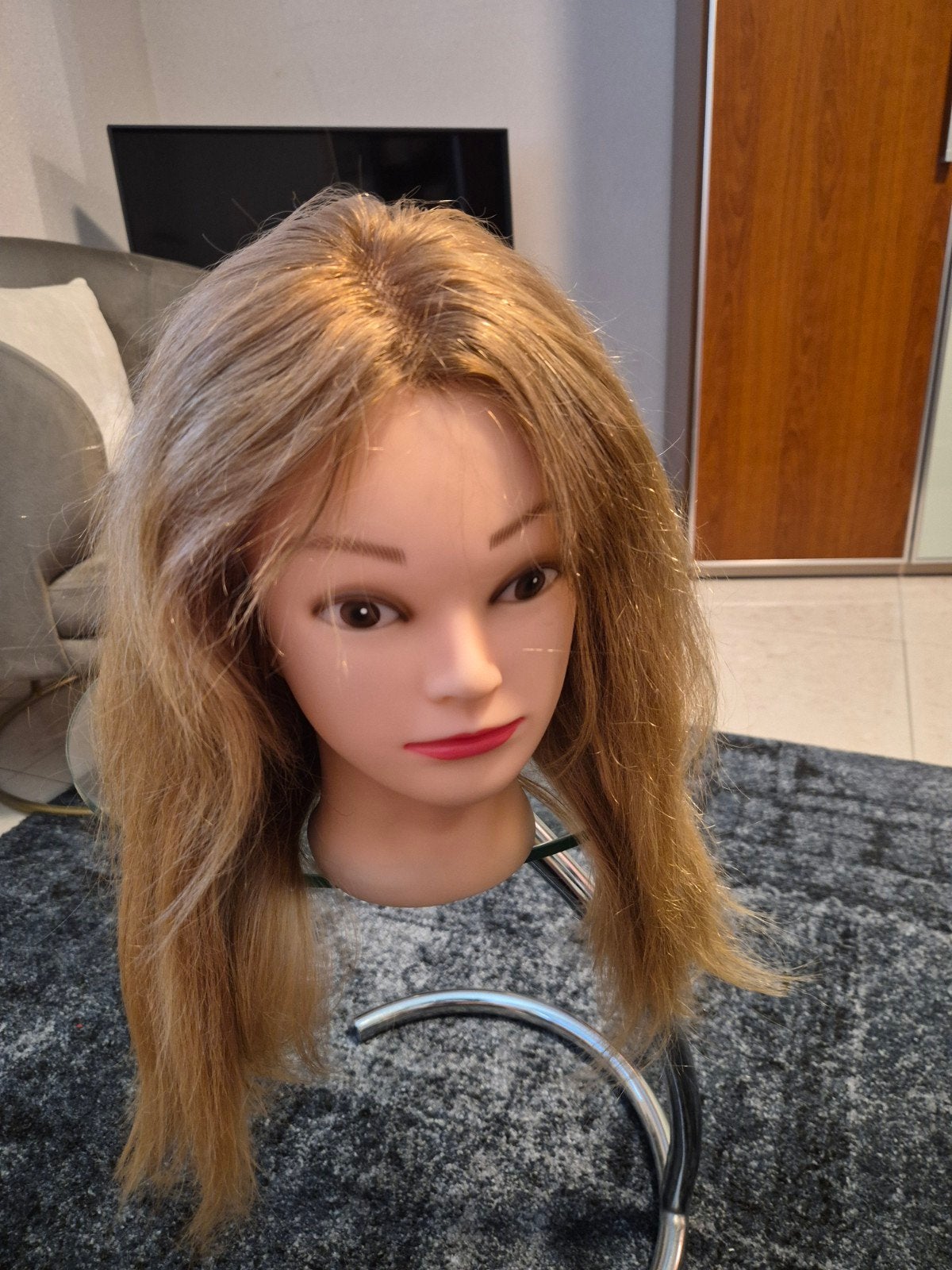 Lace wig echt haar, Verzenden, Nieuw, Pruik of Haarverlenging