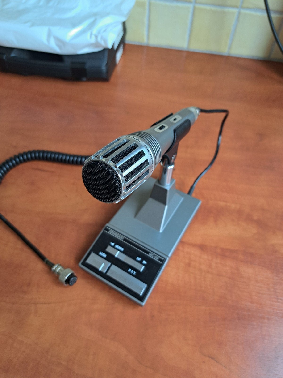 Kenwood MC-60 Desktop Microfoon voor Radiozendamateurs, Ophalen of Verzenden, Gebruikt, Overige typen
