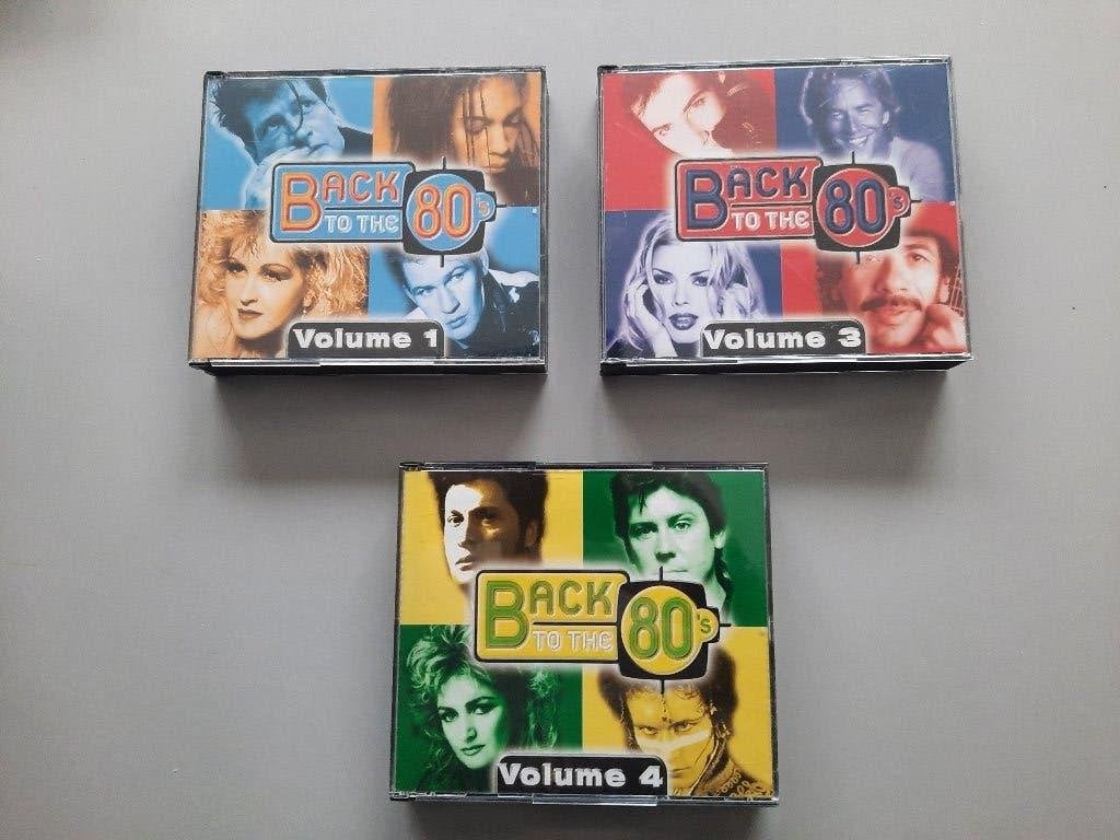 Back to the 80's verzamel CD Volume 1-3-4, Cd's en Dvd's, Ophalen of Verzenden, Gebruikt
