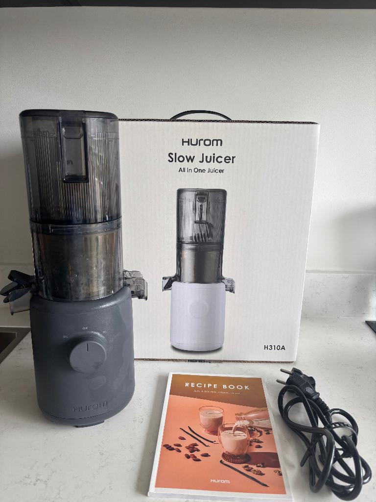 Hurom slowjuicer, Ophalen of Verzenden, Gebruikt, Elektrisch, Slowjuicer