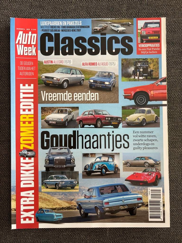 AutoWeek Classics Zomereditie - Vreemde eenden & Goudhaantje, Ophalen of Verzenden, Nieuw