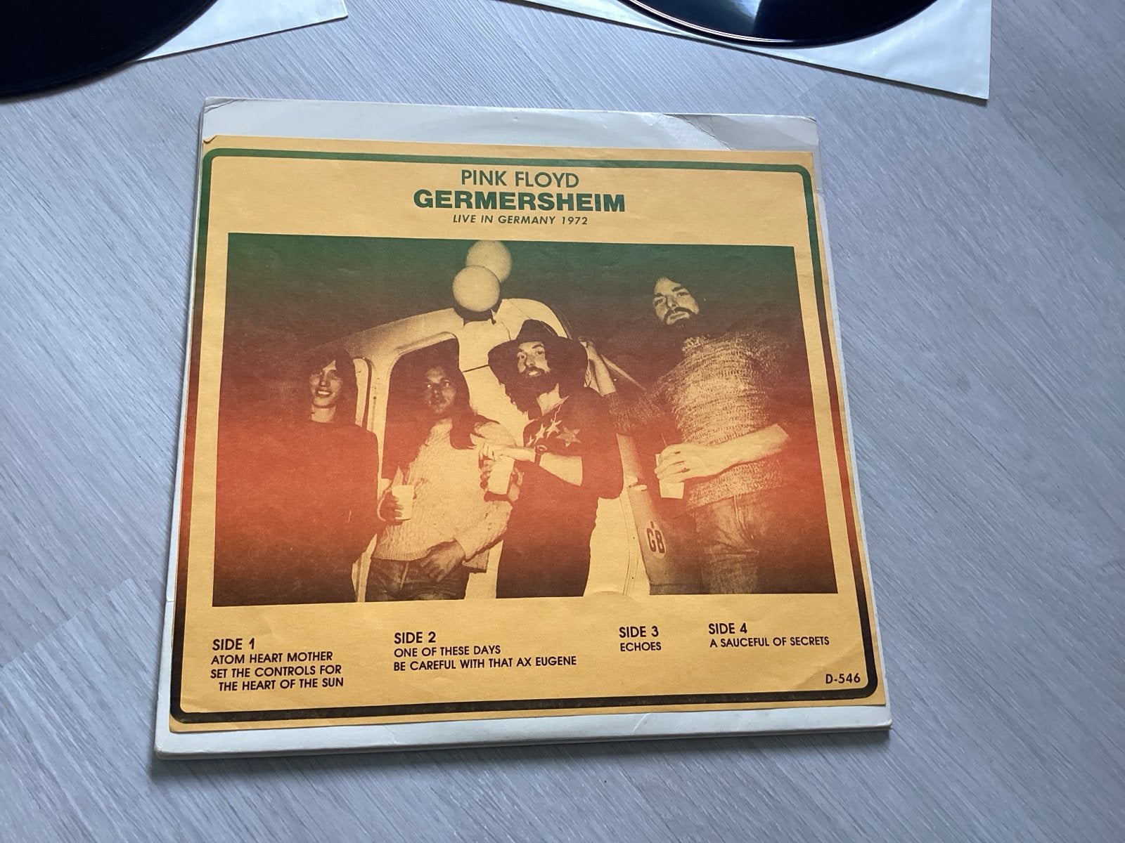 Pink Floyd - Germersheim Live in Germany 1972 LP bootleg, Cd's en Dvd's, Ophalen of Verzenden, 1970 - 1979, Gebruikt, 12 inch