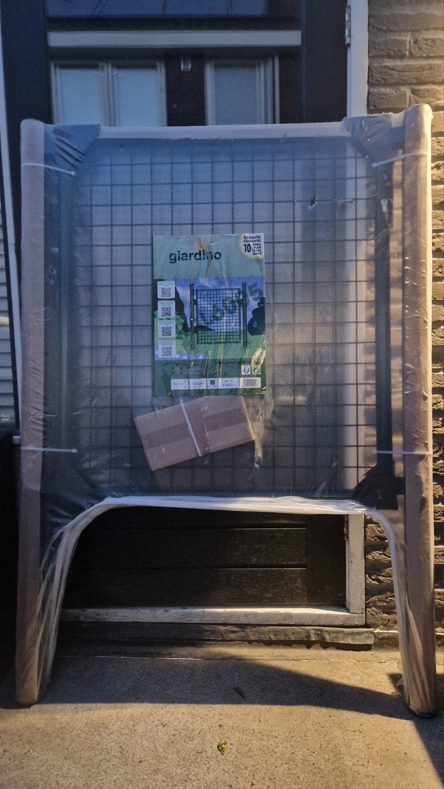 Nieuwe Giardino Tuinpoort 100x100 cm – Groen (RAL 6005) – Ni, Tuin en Terras, Tuinpoorten, Ophalen, 100 tot 150 cm, 100 tot 150 cm