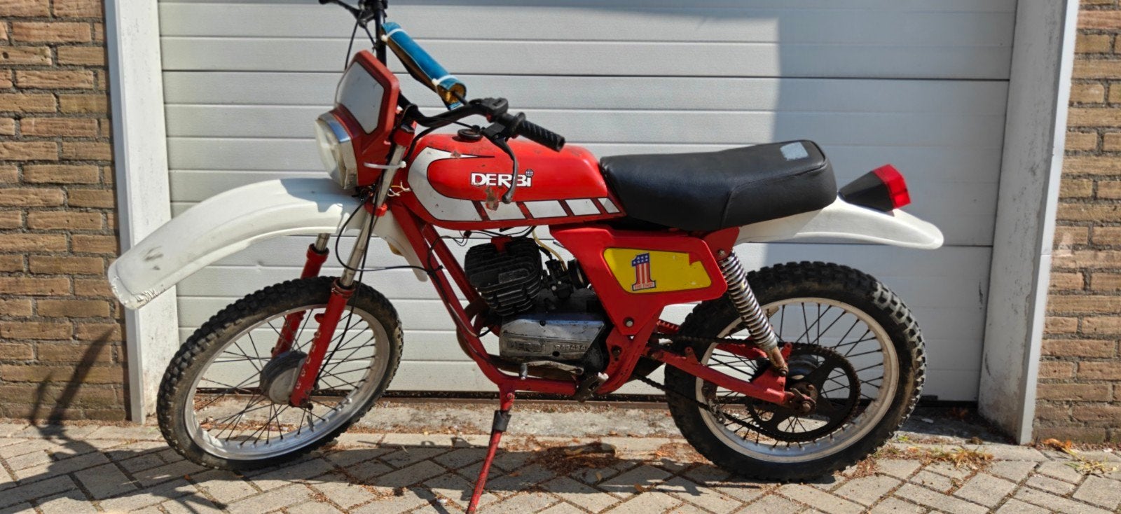 Derbi Diablo Super C4, Fietsen en Brommers, Brommers | Oldtimers, Derbi, -, Maximaal 45 km/u, 4 versnellingen