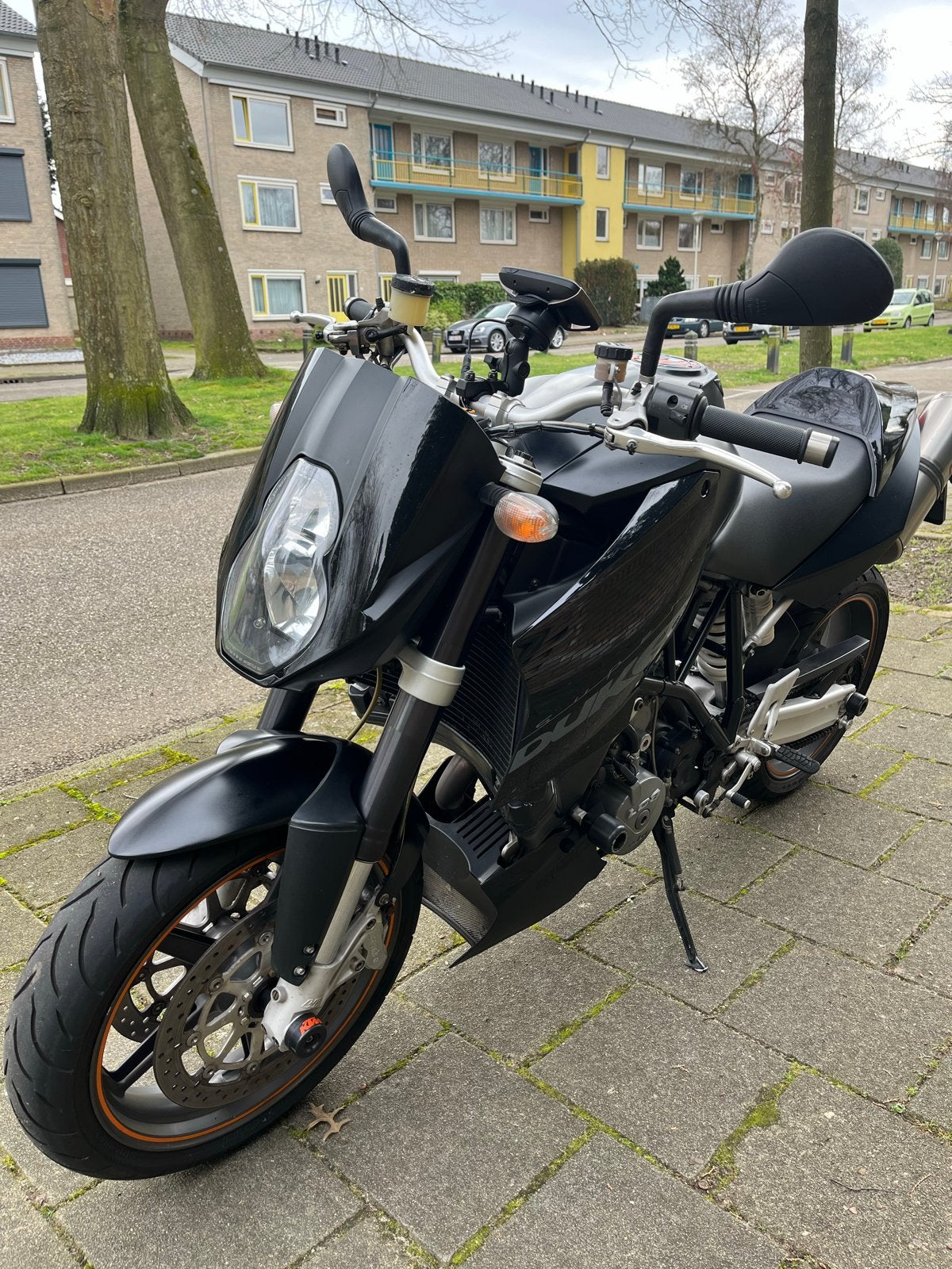 KTM 990 Superduke met Akrapovic uitlaatsysteem, Sportuitlaat, Gebruikt, Particulier, 1000 cc