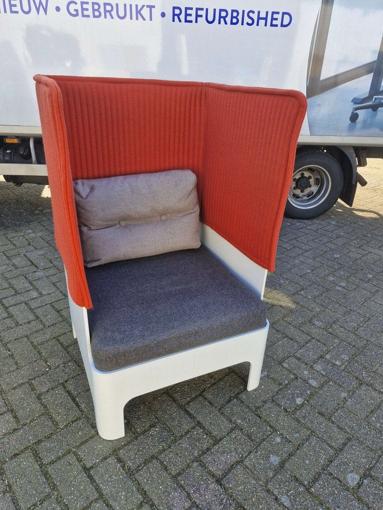 Bla Station Koja design fauteuil / belbank / lounge / entree, Info@blastation.se, Ophalen of Verzenden, Stof, Sandvaktaregatan 17 Åhus. Sweden