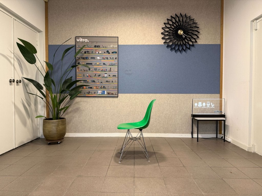 Vitra | Eames | DSR | Cadmium Green Fiberglass | 1x, Vitra, Ophalen of Verzenden, Vitra, Kunststof