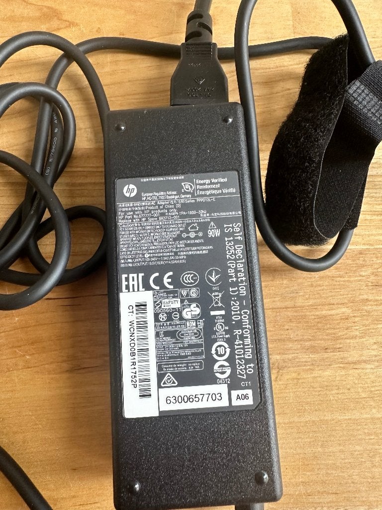 HP Laptop Oplader (Origineel), Computers en Software, Laptop-opladers, Verzenden, Zo goed als nieuw, Hp